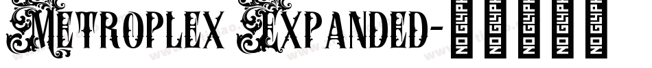 Metroplex Expanded字体转换